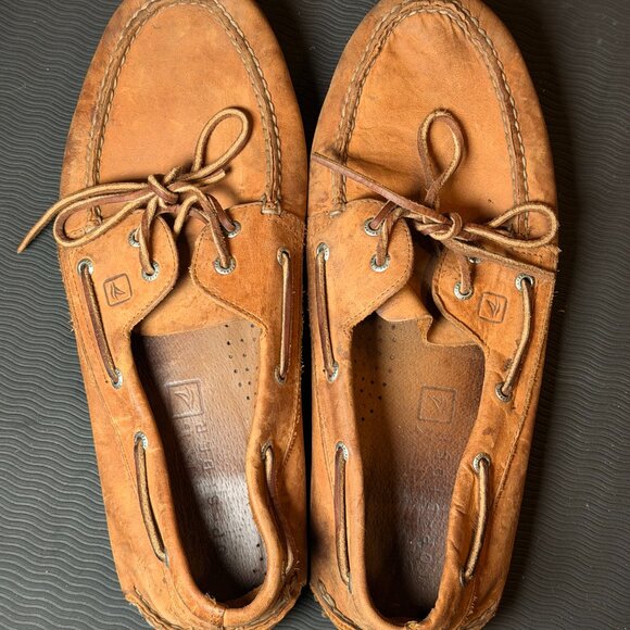 Sperry Top-Sider Men's Leather Boat Shoes Moccasins US 14M - Picture 2 of 5